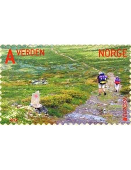 Timbre Poste Europa Norvege N° 1730 N ** philatelie foxtimbre