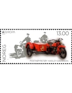 Timbre Poste Europa Norvege N° 1767 N ** philatelie foxtimbre