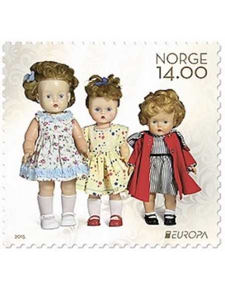 Timbre Poste Europa Norvege N° 1824 N ** philatelie foxtimbre