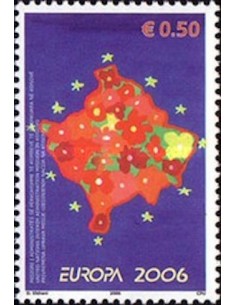 Timbre Poste Europa NU Kosovo N° 43 N ** philatelie foxtimbre