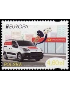 Timbre Poste Europa Pologne N° 4312 N ** philatelie foxtimbre