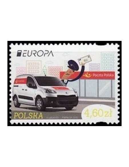 Timbre Poste Europa Pologne N° 4312 N ** philatelie foxtimbre