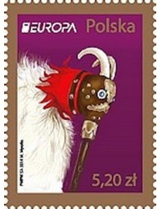 Timbre Poste Europa Pologne N° 4361 N ** philatelie foxtimbre