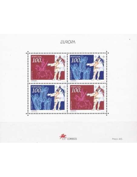 Timbre Poste Europa Portugal N° BF 101 N ** philatelie foxtimbre