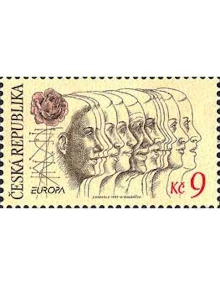 Timbre Poste Europa Republique Tcheque N° 75 N ** philatelie foxtimbre