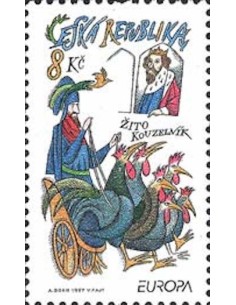 Timbre Poste Europa Republique Tcheque N° 142 N ** philatelie foxtimbre
