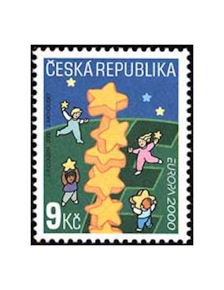 Timbre Poste Europa Republique Tcheque N° 239 N ** philatelie foxtimbre