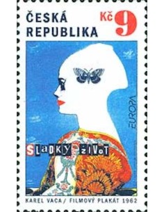 Timbre Poste Europa Republique Tcheque N° 329 N ** philatelie foxtimbre