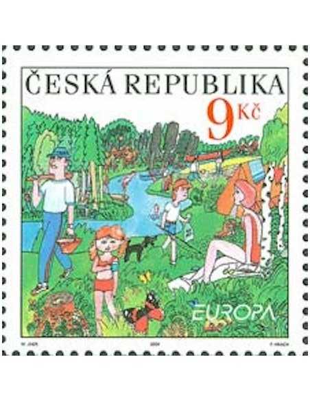 Timbre Poste Europa Republique Tcheque N° 366 N ** philatelie foxtimbre