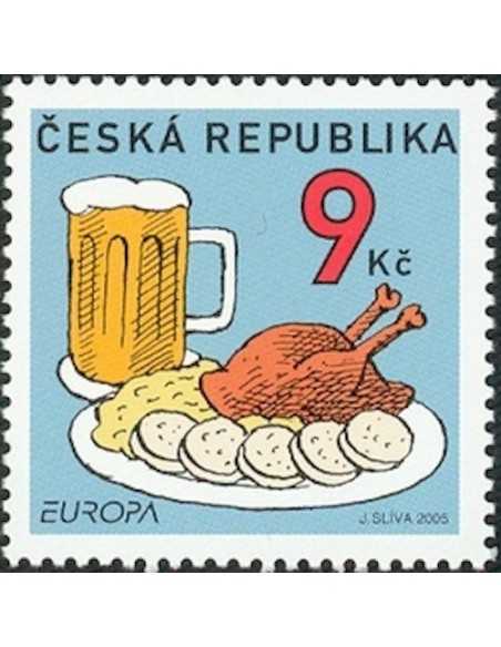 Timbre Poste Europa Republique Tcheque N° 400 N ** philatelie foxtimbre