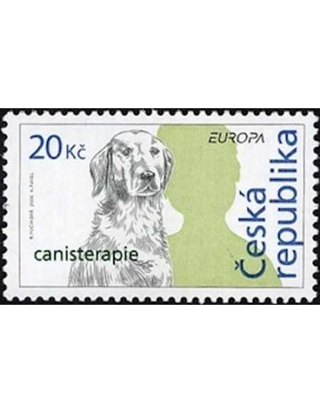 Timbre Poste Europa Republique Tcheque N° 434 N ** philatelie foxtimbre