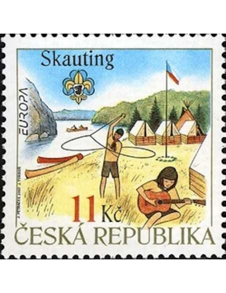 Timbre Poste Europa Republique Tcheque N° 469 N ** philatelie foxtimbre