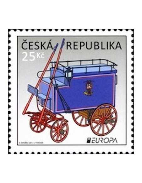 Timbre Poste Europa Republique Tcheque N° 674 N ** philatelie foxtimbre