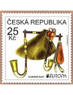 Timbre Poste Europa Republique Tcheque N° 737 N ** philatelie foxtimbre