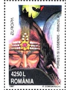 Timbre Poste Europa Roumanie N° 4383 N ** philatelie foxtimbre