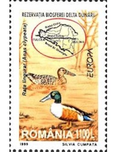 Timbre Poste Europa Roumanie N° 4541 N ** philatelie foxtimbre