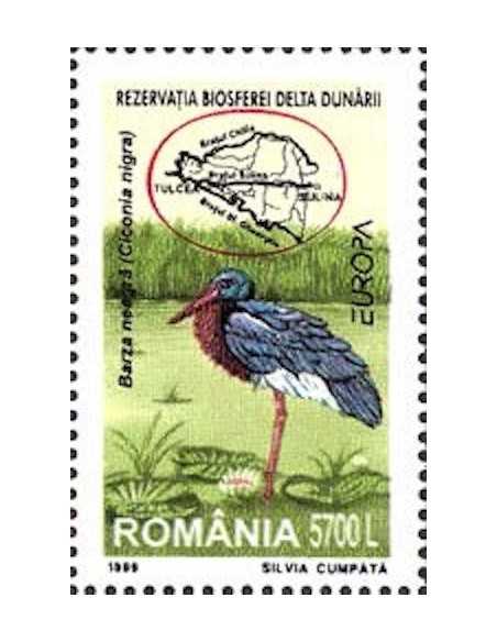 Timbre Poste Europa Roumanie N° 4542 N ** philatelie foxtimbre