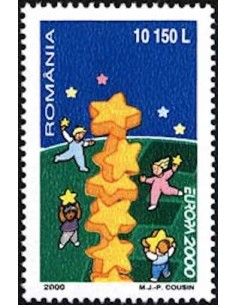 Timbre Poste Europa Roumanie N° 4606 N ** philatelie foxtimbre