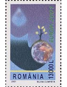 Timbre Poste Europa Roumanie N° 4674 N ** philatelie foxtimbre