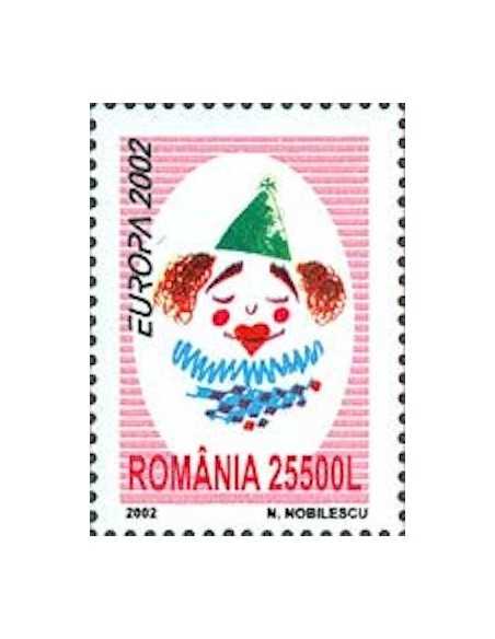Timbre Poste Europa Roumanie N° 4755 N ** philatelie foxtimbre