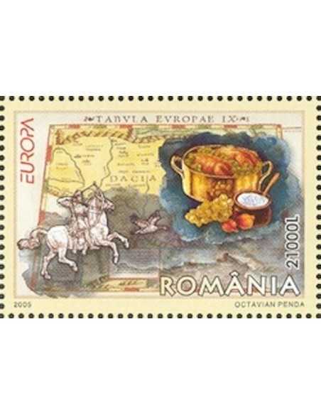 Timbre Poste Europa Roumanie N° 4976 N ** philatelie foxtimbre