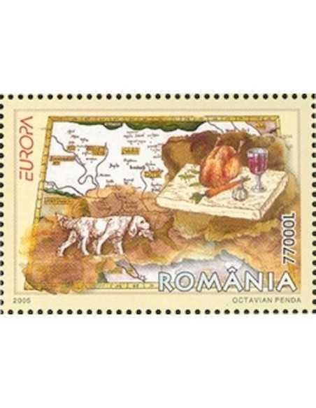 Timbre Poste Europa Roumanie N° 4977 N ** philatelie foxtimbre