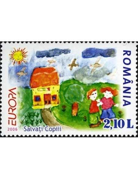 Timbre Poste Europa Roumanie N° 5093 N ** philatelie foxtimbre