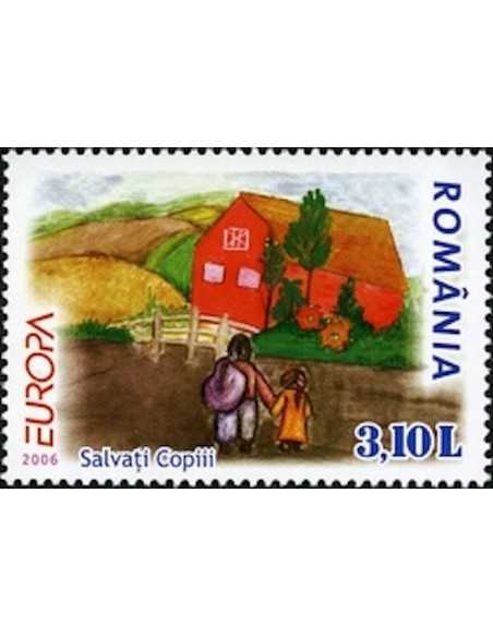 Timbre Poste Europa Roumanie N° 5094 N ** philatelie foxtimbre