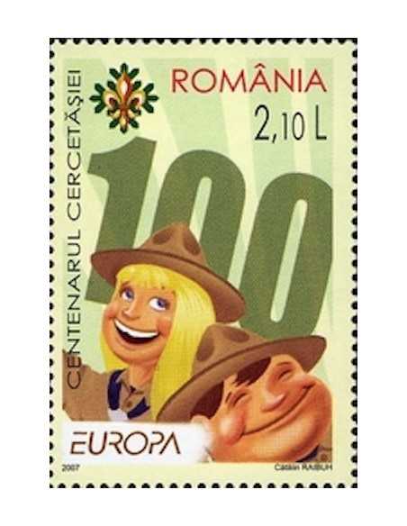Timbre Poste Europa Roumanie N° 5209 N ** philatelie foxtimbre