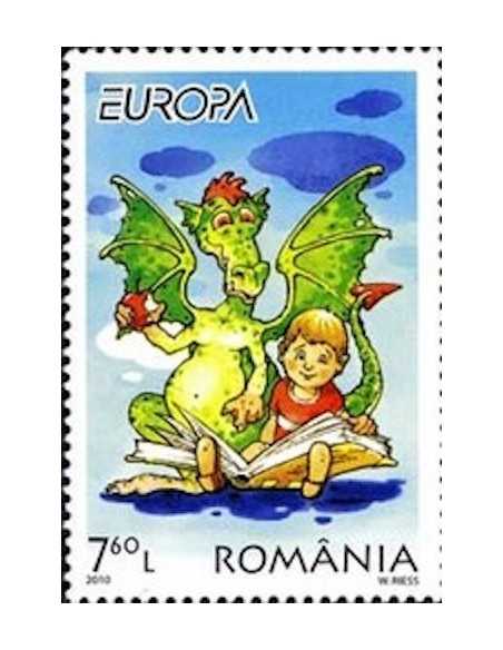 Timbre Poste Europa Roumanie N° 5422 N ** philatelie foxtimbre