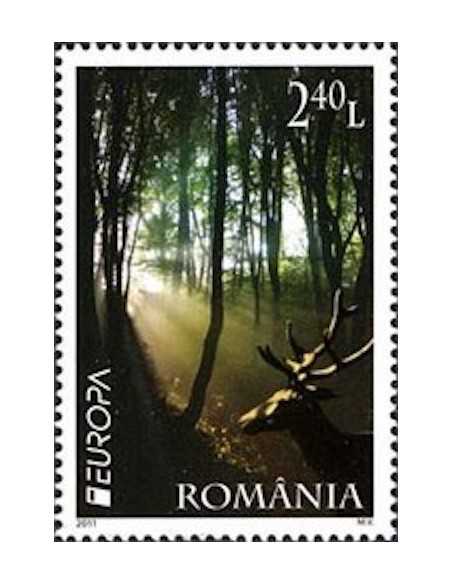 Timbre Poste Europa Roumanie N° 5507 N ** philatelie foxtimbre