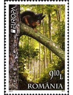 Timbre Poste Europa Roumanie N° 5508 N ** philatelie foxtimbre