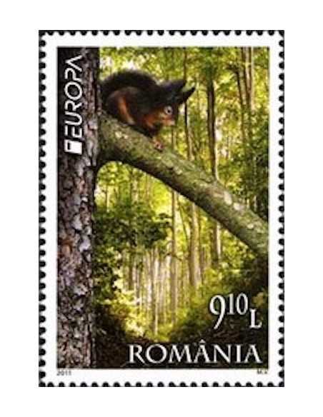 Timbre Poste Europa Roumanie N° 5508 N ** philatelie foxtimbre