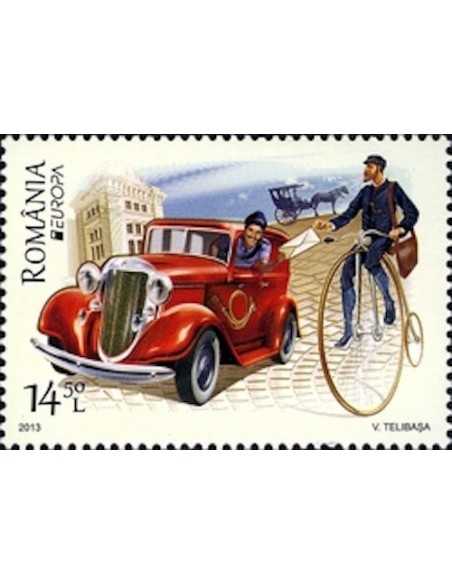Timbre Poste Europa Roumanie N° 5684 N ** philatelie foxtimbre