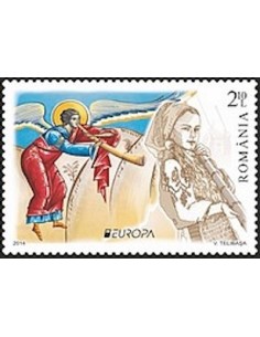 Timbre Poste Europa Roumanie N° 5785 N ** philatelie foxtimbre