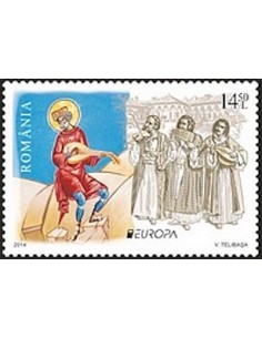 Timbre Poste Europa Roumanie N° 5786 N ** philatelie foxtimbre