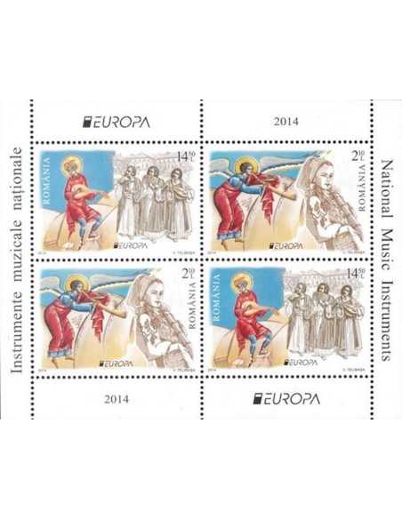 Timbre Poste Europa Roumanie N° BF 451A N ** philatelie foxtimbre