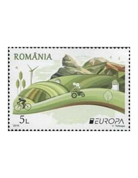 Timbre Poste Europa Roumanie N° 6010 N ** philatelie foxtimbre