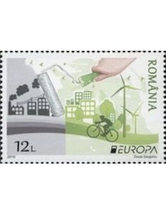 Timbre Poste Europa Roumanie N° 6011 N ** philatelie foxtimbre