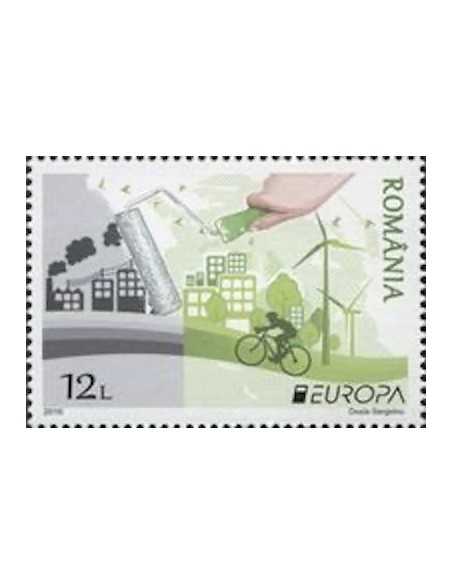 Timbre Poste Europa Roumanie N° 6011 N ** philatelie foxtimbre