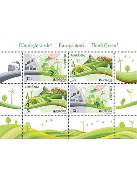 Timbre Poste Europa Roumanie N° BF 493 N ** philatelie foxtimbre