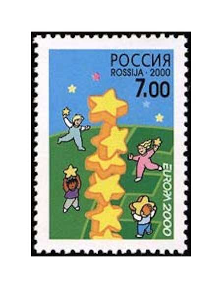 Timbre Poste Europa Russie N° 6465 N ** philatelie foxtimbre