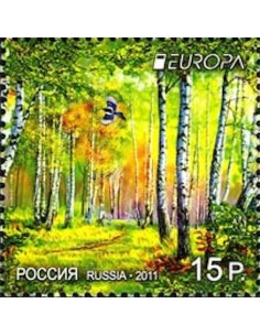 Timbre Poste Europa Russie N° 7219 N ** philatelie foxtimbre