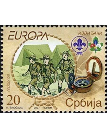 Timbre Poste Europa Serbie N° 195 N ** philatelie foxtimbre