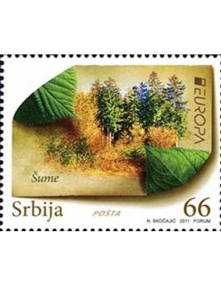 Timbre Poste Europa Serbie N° 399 N ** philatelie foxtimbre