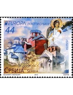 Timbre Poste Europa Serbie N° 453 N ** philatelie foxtimbre
