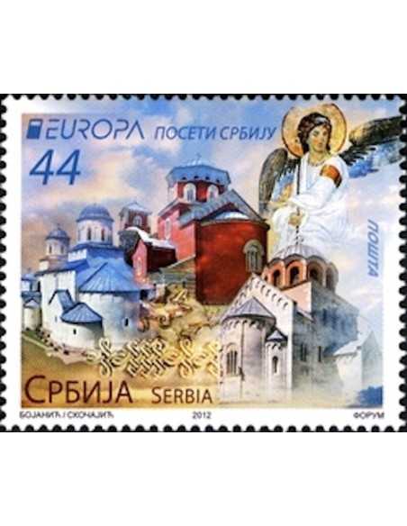 Timbre Poste Europa Serbie N° 453 N ** philatelie foxtimbre
