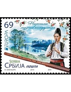 Timbre Poste Europa Serbie N° 543 N ** philatelie foxtimbre