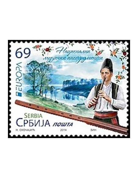 Timbre Poste Europa Serbie N° 543 N ** philatelie foxtimbre