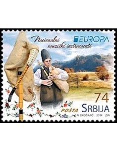 Timbre Poste Europa Serbie N° 544 N ** philatelie foxtimbre